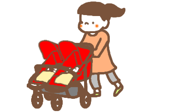 多胎支援用フリーイラスト素材 ダウンロードはコチラ Npo法人つなげる